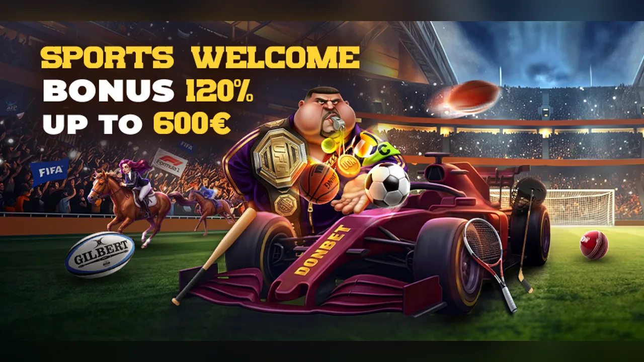 Donbet sportsbook screenshot
